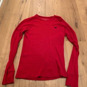 American Eagle Waffle Long sleeve Tee